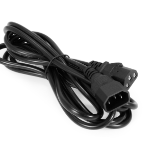 Кабель питания C13-C14 EC-3P 3жилы*1кв.мм Cu 3м 10A 230B черный EP280629RUS EXEGATE